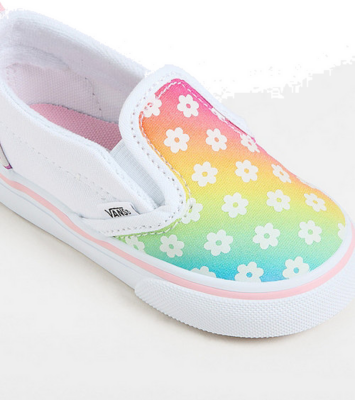VANS Slip-on Flower Peuterschoenen  VN000D0SBOY