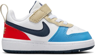 Nike Court Borough Low Kinder Sneakers Dv5458-124 – Kleur Wit DV5458-124