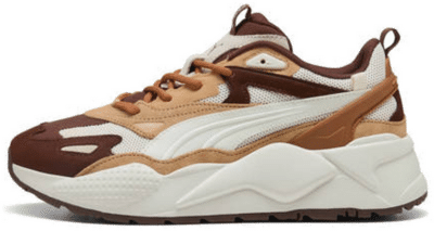 Puma RS-X Efekt PRM Sneakers, White, Size 36, Alpine Snow,Warm Beige 390776_55