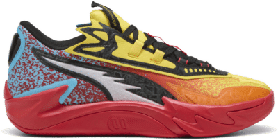 Puma Scoot Zeros II Caution Basketball Unisex, Orange, Size 44, Rickie Orange,Speed Yellow 310843_01