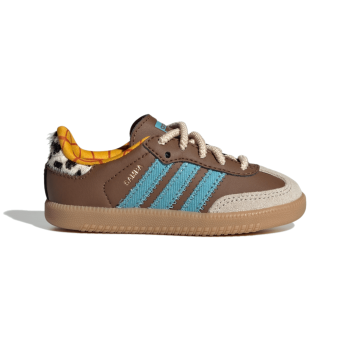 Adidas Samba OG x Disney Pixar met Elastische Veters Kids Preloved Brown  JI3100