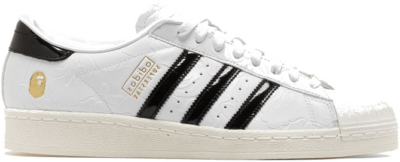 Adidas X BAPE Superstar Vintage men Lowtop white white JR2701